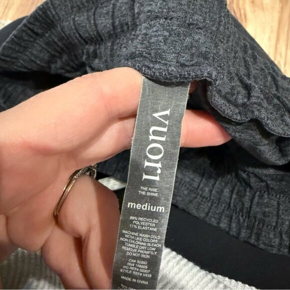 Vuori Men's Ponto Performance Pant Charcoal Heather - Picture 8 of 10